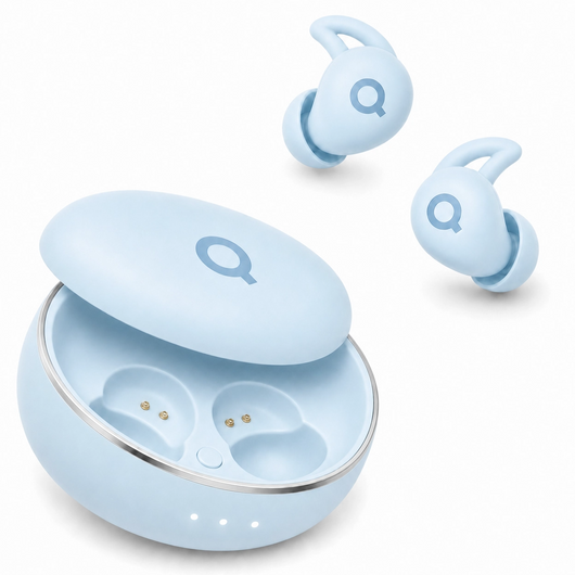 Aur Sleep Earbuds - baby blue